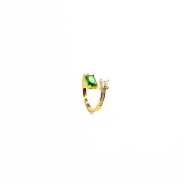 Verda – Green Stone Statement Ring