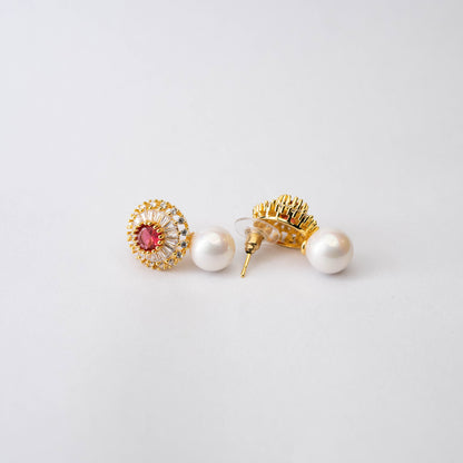 Selin – Pearl Drop Earrings